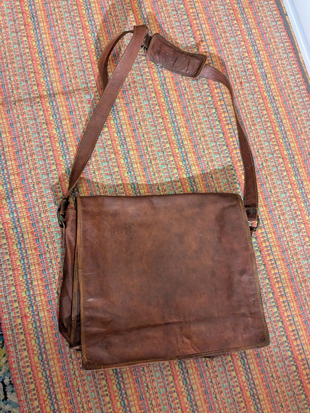Gorgeous Genuine Leather Messenger Briefcase